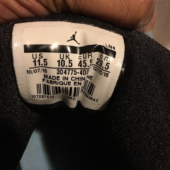 👊🏽 Men’s Carolina Blue 7’s (Size 11.5) - Picture 8 of 8